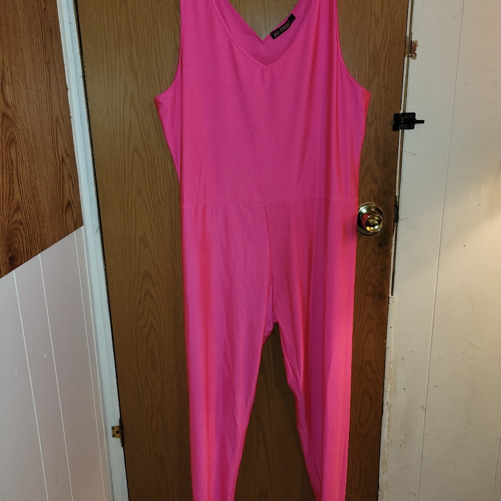 Plus size workout leotard